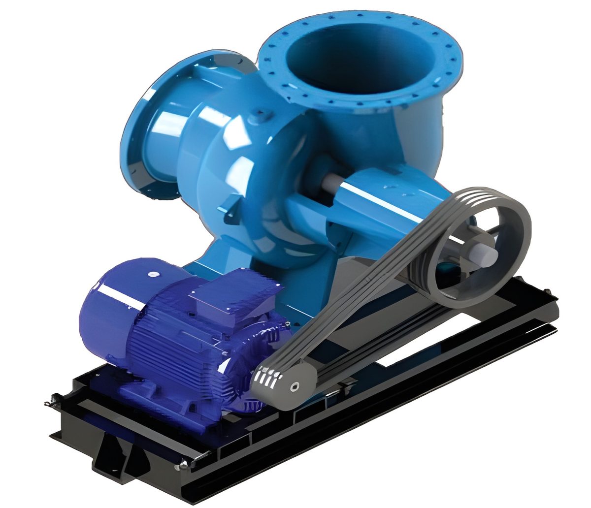 Bơm TS Pump MF – Bơm trục ngang hỗn lưu