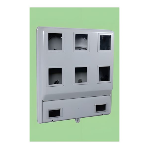 Hộp công tơ 6 đồng hồ 1 pha
