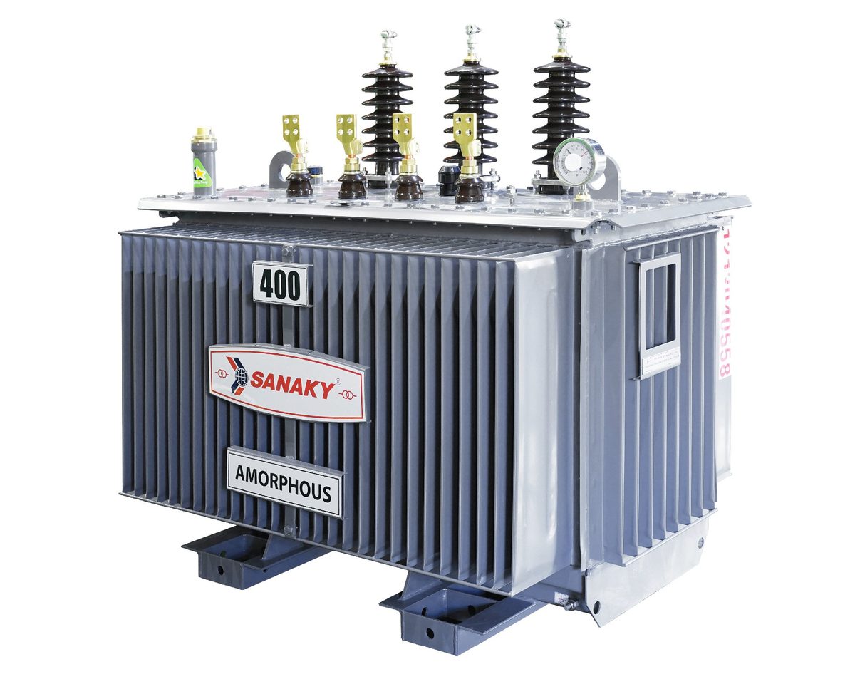 Máy biến áp dầu 3 pha amorphous SANAKY 22/0,4 kV
