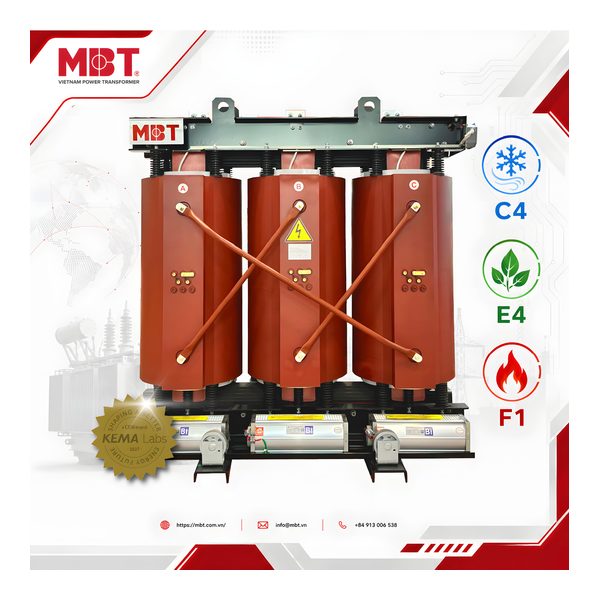 Máy biến áp khô MBT 160 – 2.500 kVA (IEC 60076-11)