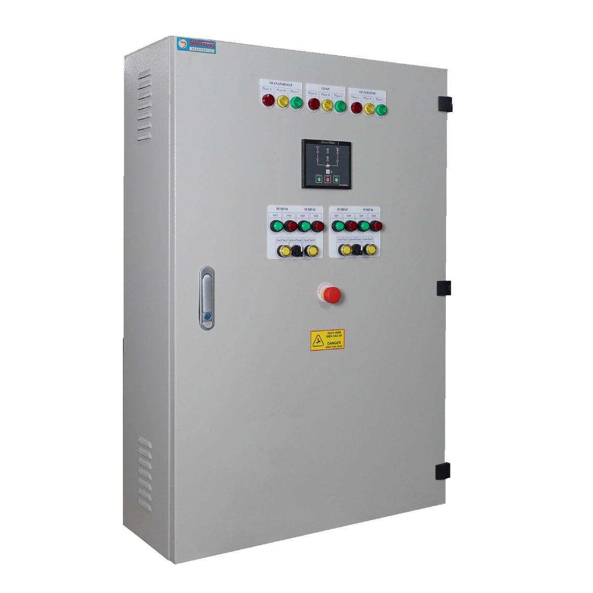 Tủ ATS 3 pha 400 A tự động Sang Trọng